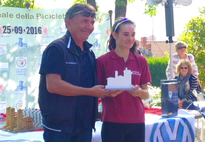 Pedale ossolano: Francesca Barale terza al Ghisallo