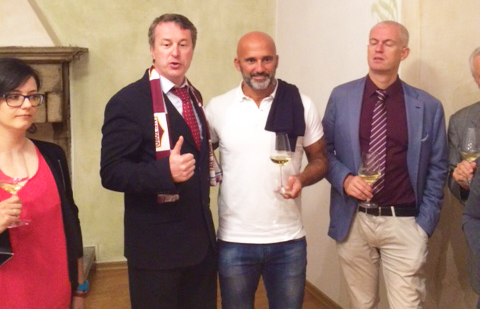 Urbano Cairo in “viva voce” inaugura il Toro Club Ossola Granata dedicato ad Enrico Annoni. Foto