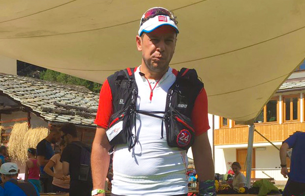 L'ossolano Alexandro Colombo termina la prima tappa dell' Ultra Tour del Monte Rosa