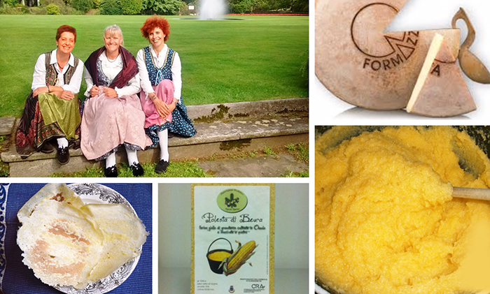 Polenta e formaggio, ed i runditt. L'Ossola al salone del Gusto di Torino con Slow Food