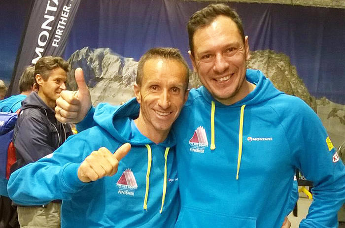Gli ossolani festeggiano l'arrivo al Tor des Géants, il migliore è Luca Valenti, 27°