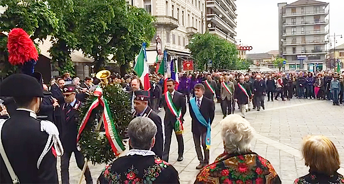 I valori della Resistenza e della Liberazione celebrati a Domo. Video e fotogallery