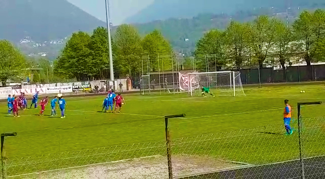 La Juve Domo si fa raggiungere, con lo Stresa finisce 2-2- Video del rigore