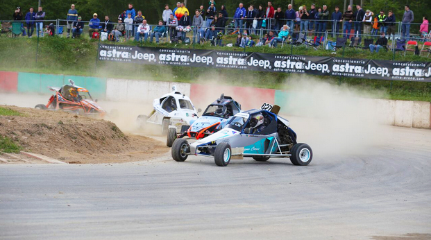    Campionato Italiano Rallycross di Maggiora, Serini cappotta, Di Pietro arriva secondo