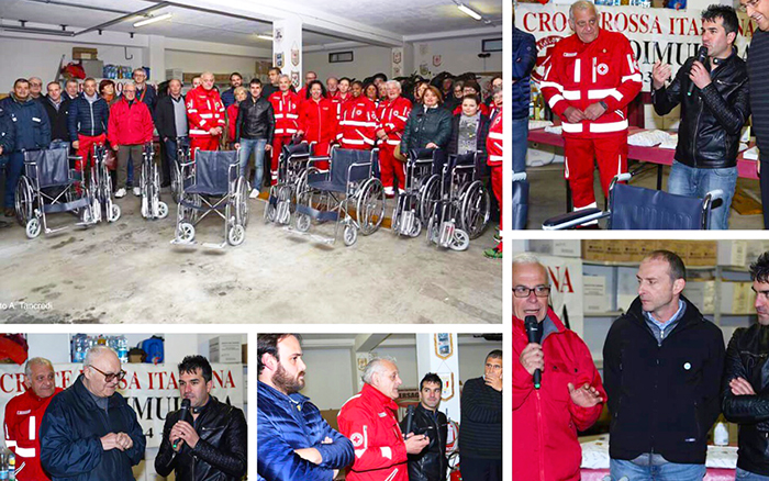 Consegnate le prime 10 carrozzine acquistate da Salvatore Ranieri 