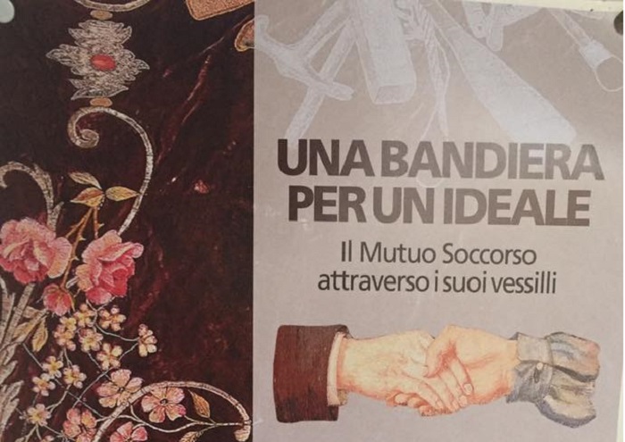 Le bandiere e i vessilli in mostra alla Somsi di Gozzano sabato 11 febbraio