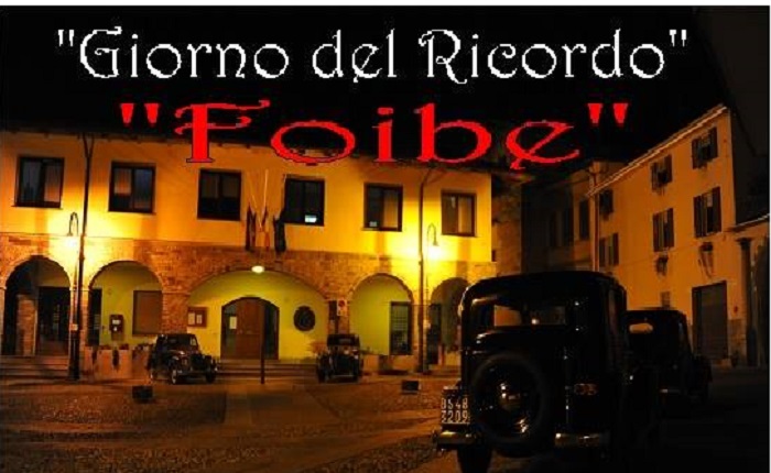 Serata dedicata al ricordo Foibe giovedì 9 febbraio a Bolzano Novarese