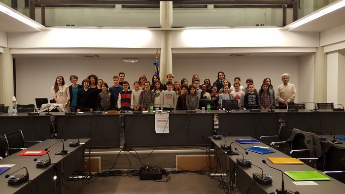 Insediati i nuovi baby-consiglieri del Ccr (foto)