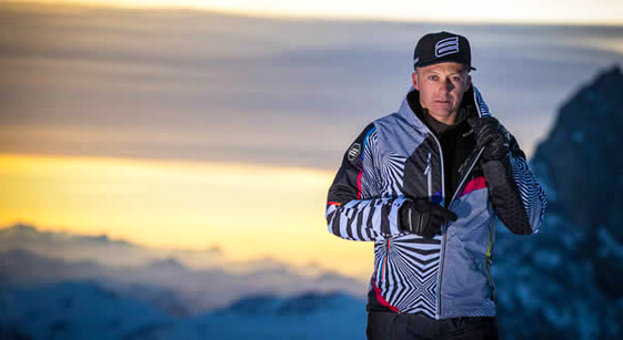 Max Blardone protagonista dello spot del marchio d'abbigliamento sportivo Energiapura. Video