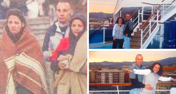 La famiglia Della Piazza di Cosasca ricorda il naufragio del Concordia 5 anni dopo. Video