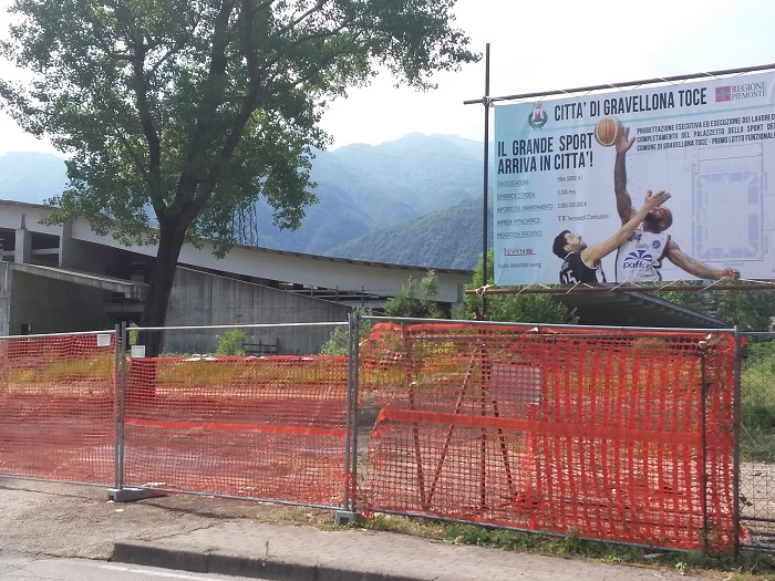 Riapre il cantiere del Palazzetto con l’impresa Tecnoedi di Cirie