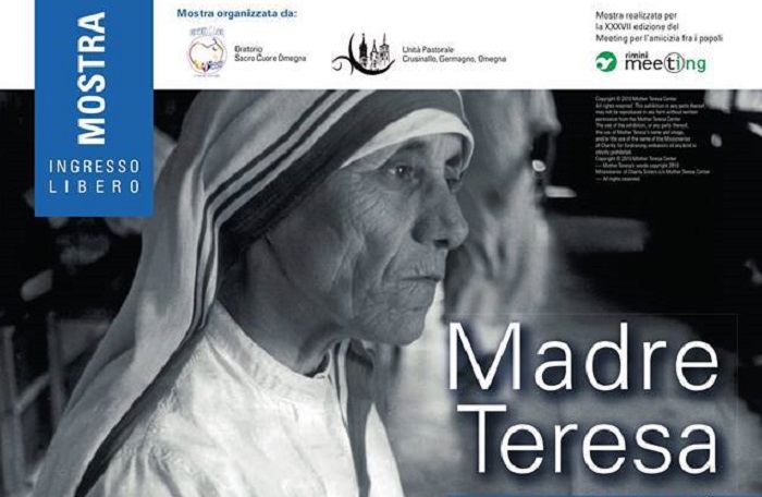 Inaugurata a Omegna la mostra dedicata a Madre Teresa. Video