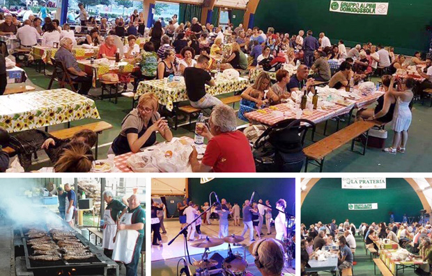 Tutti alla Prateria per la festa degli Alpini di Domo. Video e fotogallery