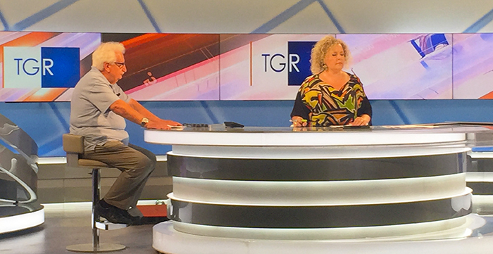 Anche il tg regionale parla di “ Sentieri e pensieri”, dal 19 agosto in Vigezzo con grandi autori. Foto