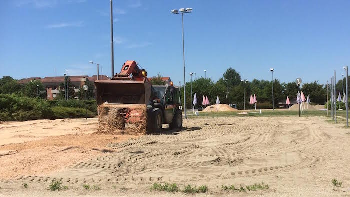 Novara: ripristinate spiagge e campi beach volley alla piscina del Terdoppio