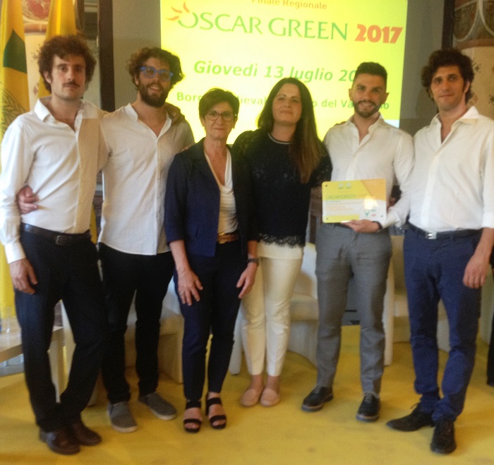Oscar green regionali: menzione speciale per Gianluca Bergamaschi dell’azienda agricola Valsesia