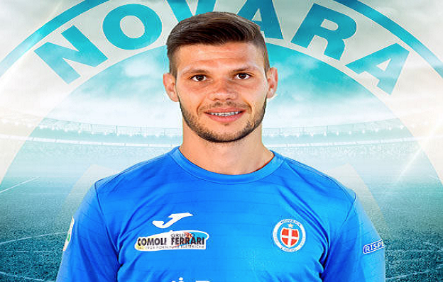 E' ufficiale, Calderoni è un giocatore del Novara Calcio
