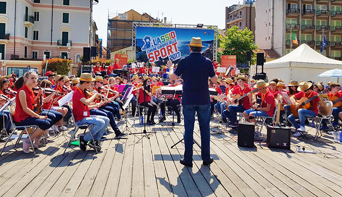 Successo della scuola media di Domo al Festival "In Musica Alassio". Foto
