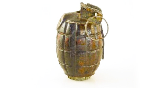 Trovata una bomba a mano a Varzo, si attendono gli artificeri