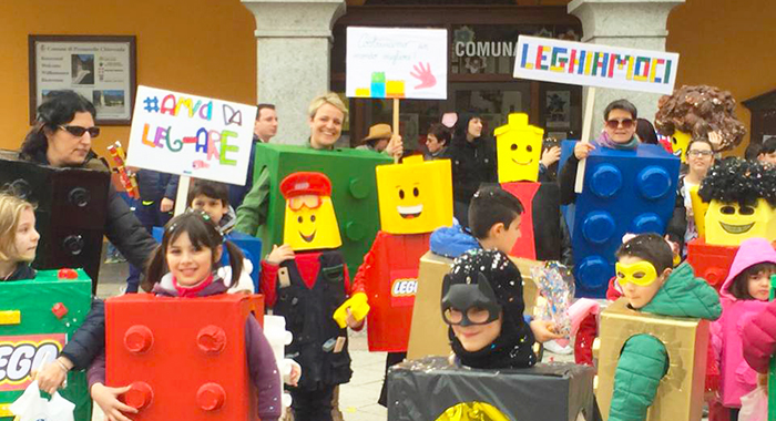 Allegria a Premosello con la sfilata di Carnevale. Foto