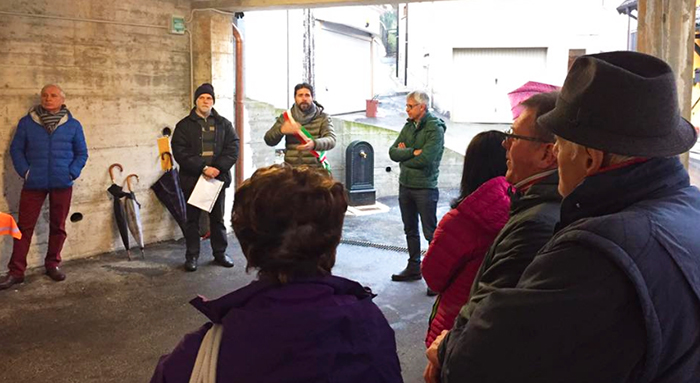 Inaugurato il posteggio al Piaggio di Villadossola