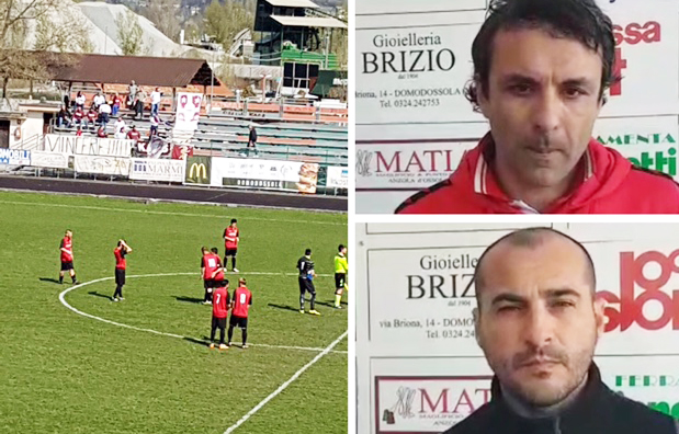La Juve Domo muove la classifica, Brando: “Partita difficile, in dieci difficile portarla a casa”. Video