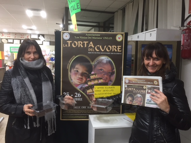 Vendute trecento fette della "Torta del cuore"