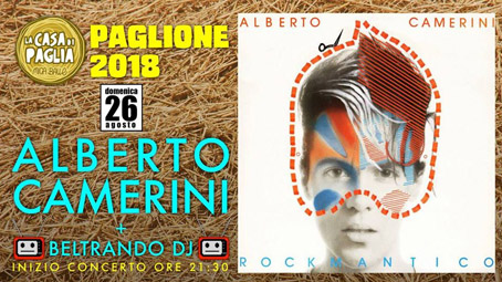 Alberto Camerini alla Casa di Paglia di Fontaneto