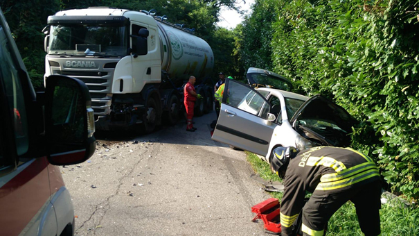 Incidente mortale di Pombia: le foto