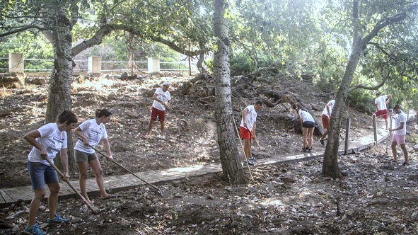 Studenti Upo al lavoro per il recupero dell'isola dell'Asinara