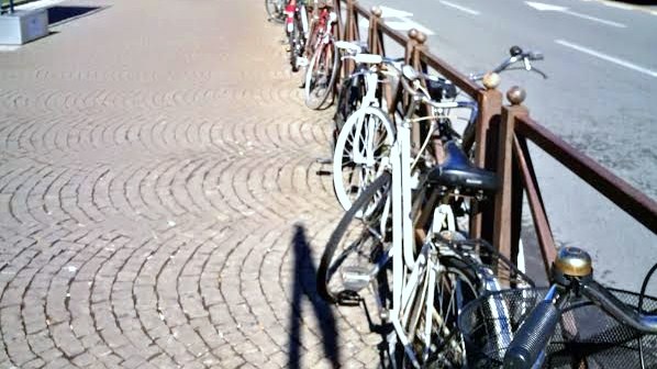 Rimosse venticinque biciclette dall'area della stazione