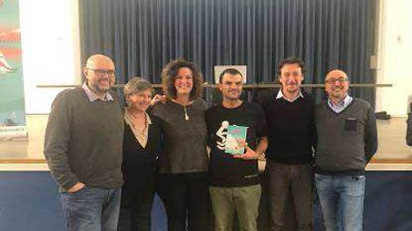 Il campione non vedente Daniele Cassioli ha incontrato gli studenti