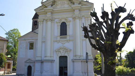 Lesa: progetto per la sistemazione dell'area della chiesa di Villa Lesa