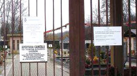 Via libera della giunta alla messa in sicurezza del cimitero di Vergano
