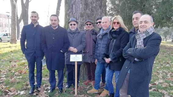Novara: il "Giardino dei Giusti" nel Parco dell'Allea