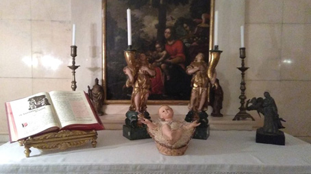 A Villa Marazza un Gesù Bambino di fine '800