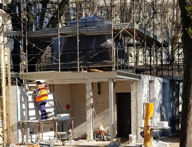Pro Natura in visita al cantiere del Parco dei Bambini
