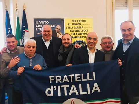 Nastri candidato al Senato per Fratelli d'Italia