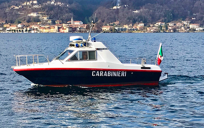 Potenziato il servizio di vigilanza dei carabinieri sul lago d'Orta. 433 controlli in un anno