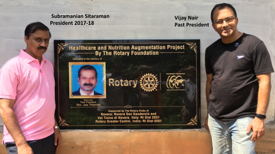I tre Rotary club novaresi, in aiuto dei poveri negli ospedali indiani