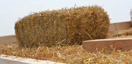 Materiali naturali per l'edilizia: una casa di paglia a Oleggio Castello