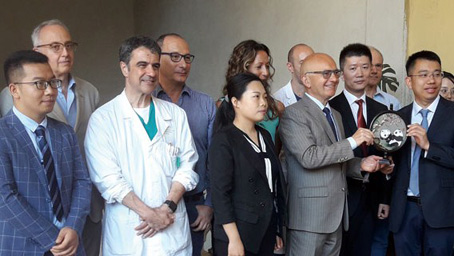 Iniziato lo stage al "Maggiore" per cinque medici cinesi
