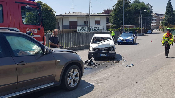 Mortale di Oleggio: le foto del sinistro