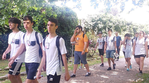 Tanti i giovani alla "Route" diocesana