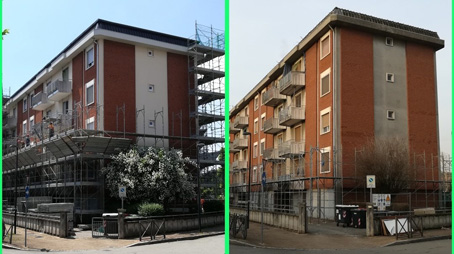 Rimosso l'amianto da alcune palazzine Atc