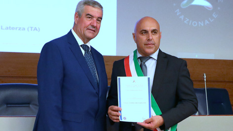 Protezione Civile: assegnata benemerenza al Comune di Borgomanero