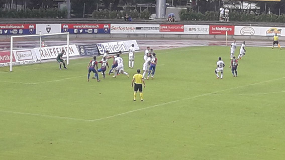 Chiasso affondato: 1-3 in casa