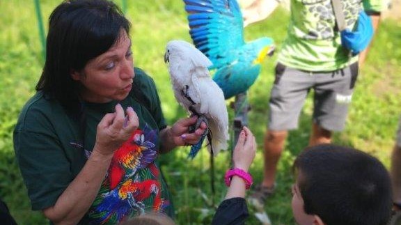 Duecentocinquanta bambini a lezione con Anpana per conoscere gli animali