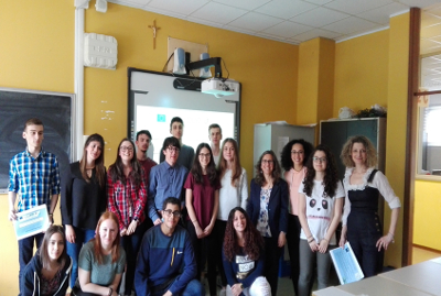 Studenti del liceo "Galilei" impegnati in un progetto di alternanza scuola-lavoro