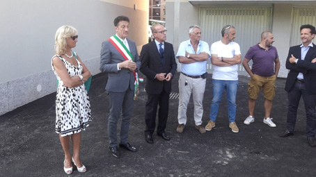 Arona: inaugurate le nuove palazzine Atc